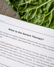 Load image into Gallery viewer, Gerson Basics Manual